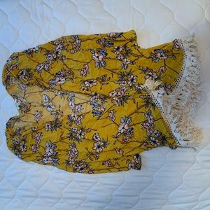 Mustard Yellow Kimono